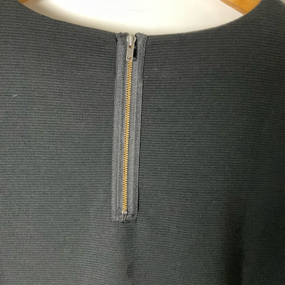 Madewell Colorblock Pullover Top Size Small Navy Cream - Picture 4 of 5